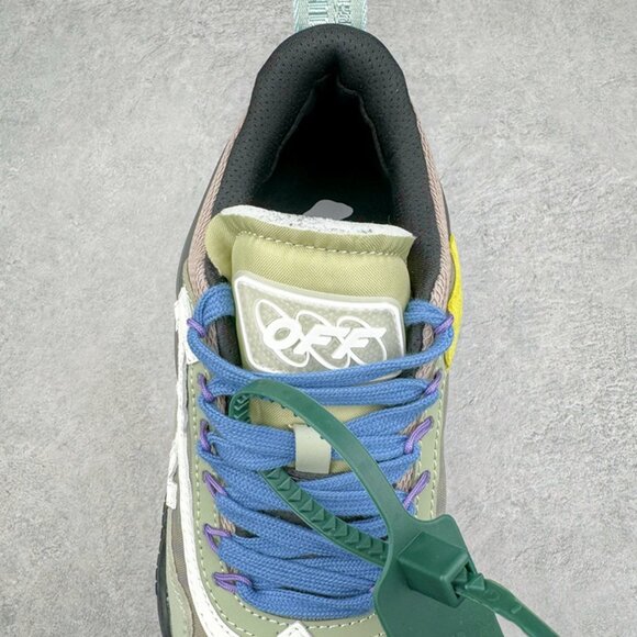 Off-White Odsy-1000 Platform Sawtooth Sneakers Black - Picture 5 of 9